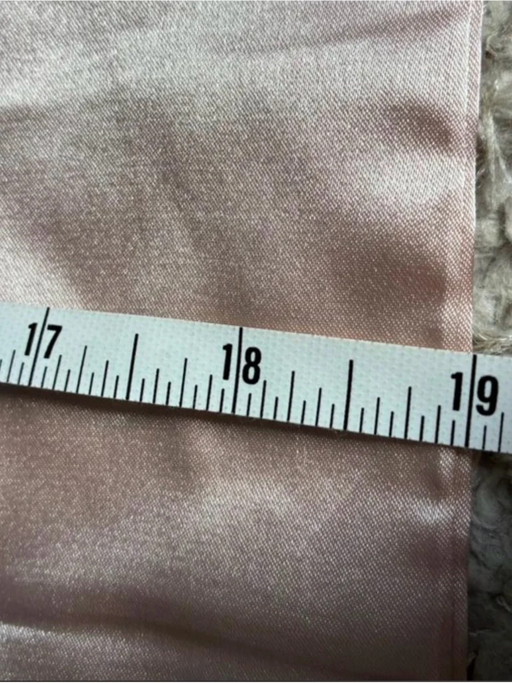 Kitsch rose satin zip pillowcase
